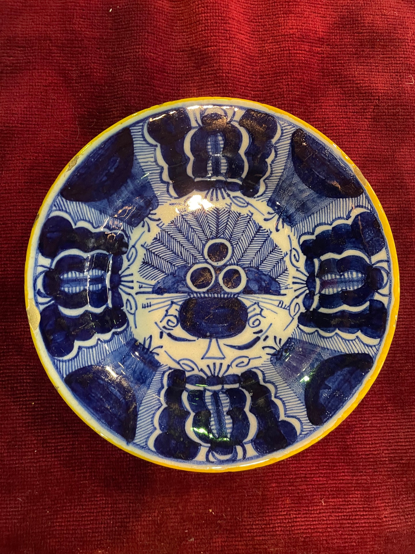 Coupelle en Faïence de Delft – XVIIIe siècle – Signée