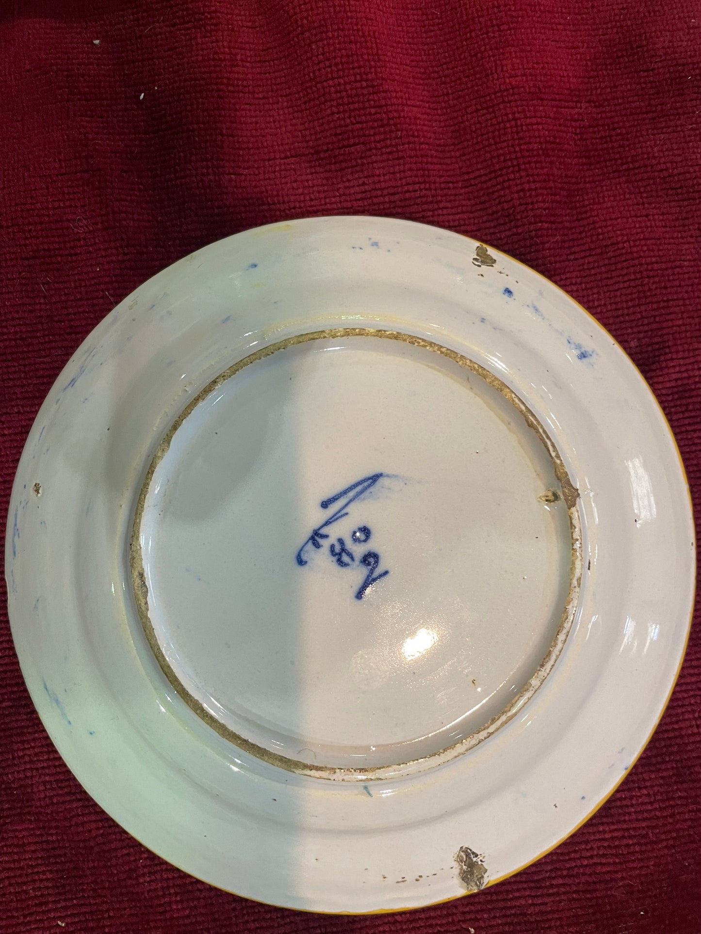 Coupelle en Faïence de Delft – XVIIIe siècle – Signée