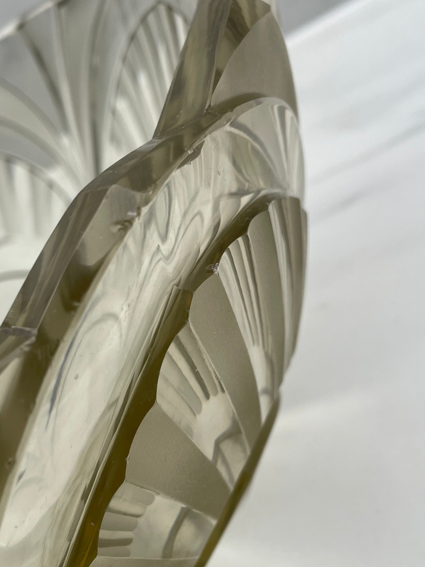 Coupe à fruits Art Déco à identifier (Daum ?) – 20ᵉ siècle