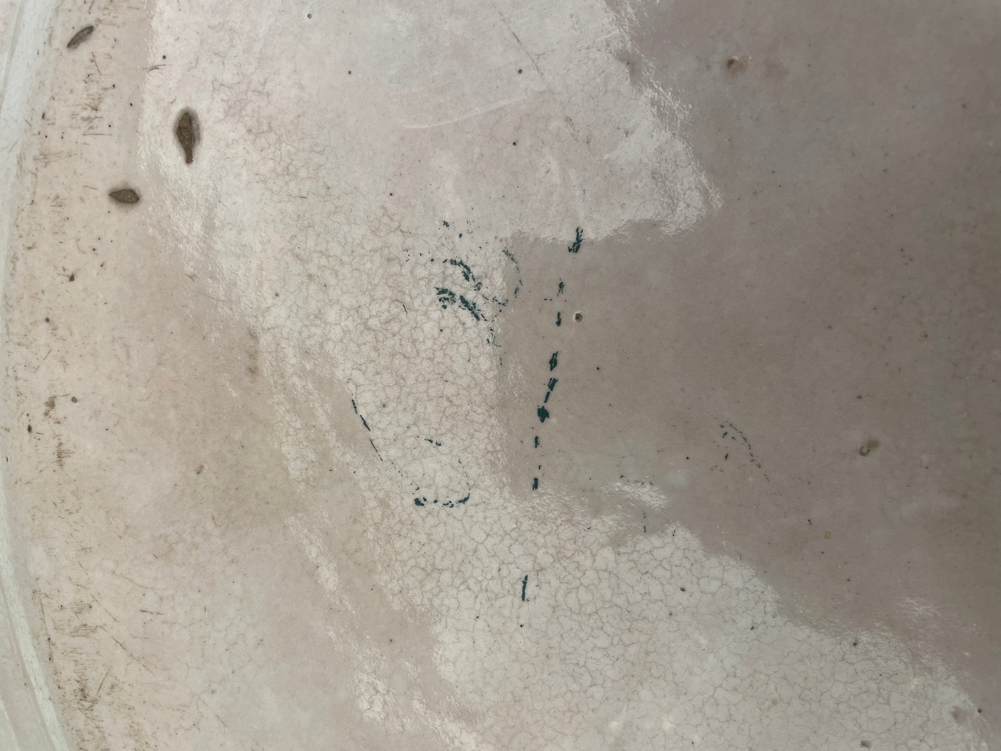 Grand Plat en Faïence – Décor au Coq – Fin XVIIIe / XIXe