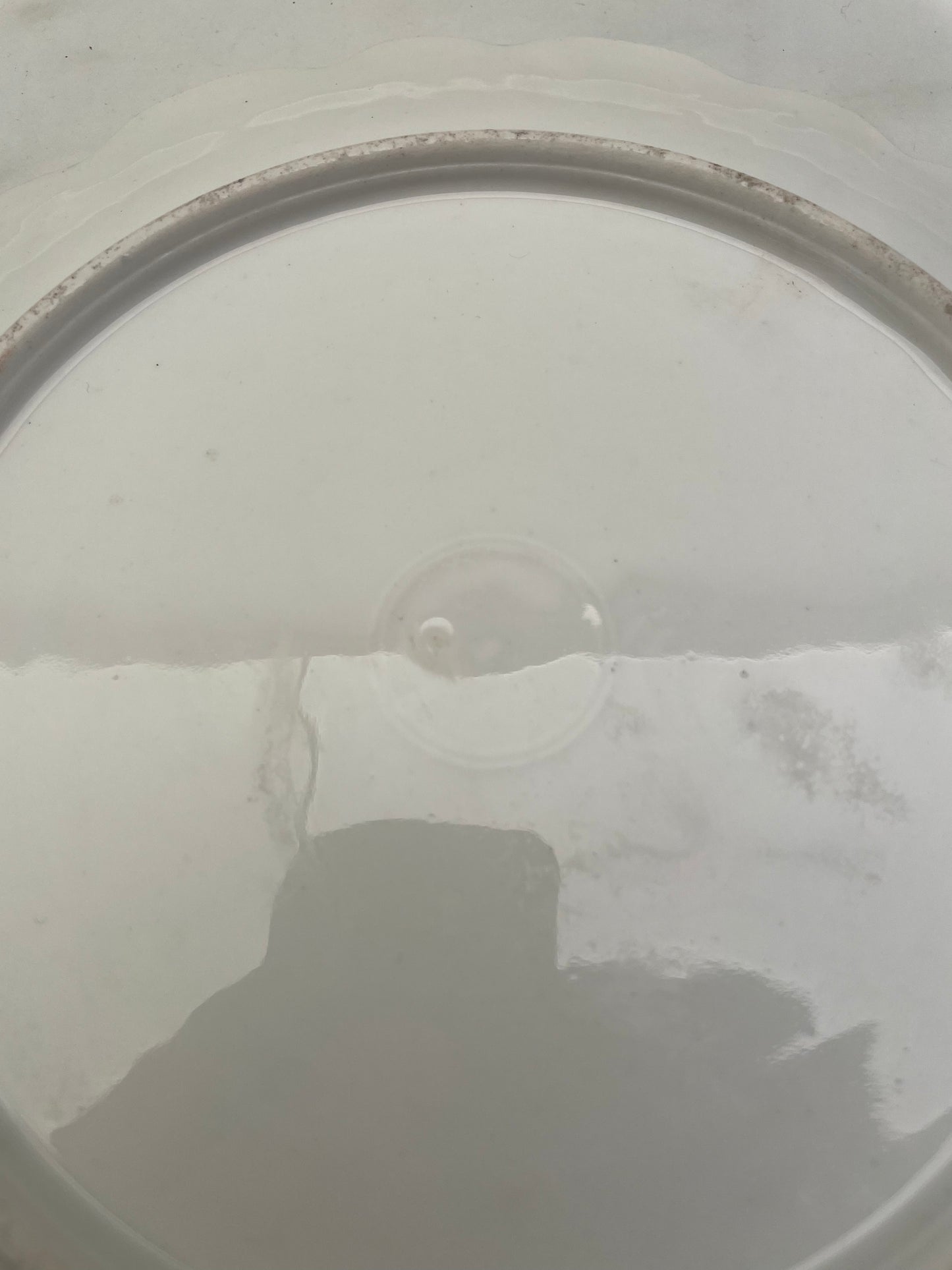 Assiette en Porcelaine à Décor de Dame au panier – 19e/20e siècle