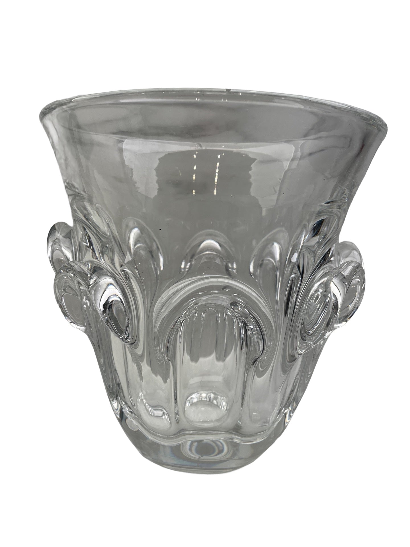 Vase en cristal – Val Saint Lambert – Guido Bon – Circa 1950