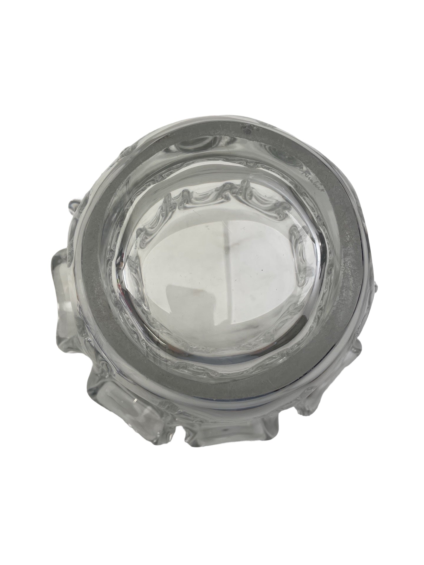 Vase en cristal – Val Saint Lambert – Guido Bon – Circa 1950
