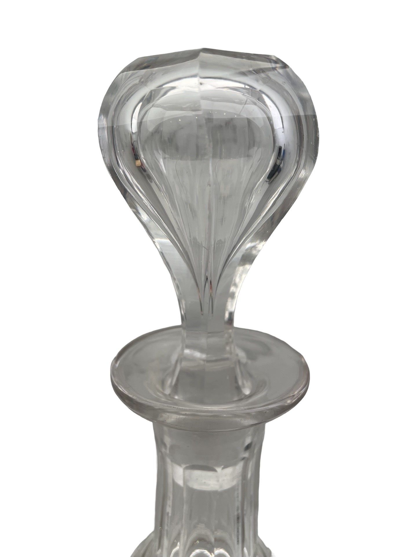 Carafe en cristal – Val Saint Lambert (attribuée) – Non signée