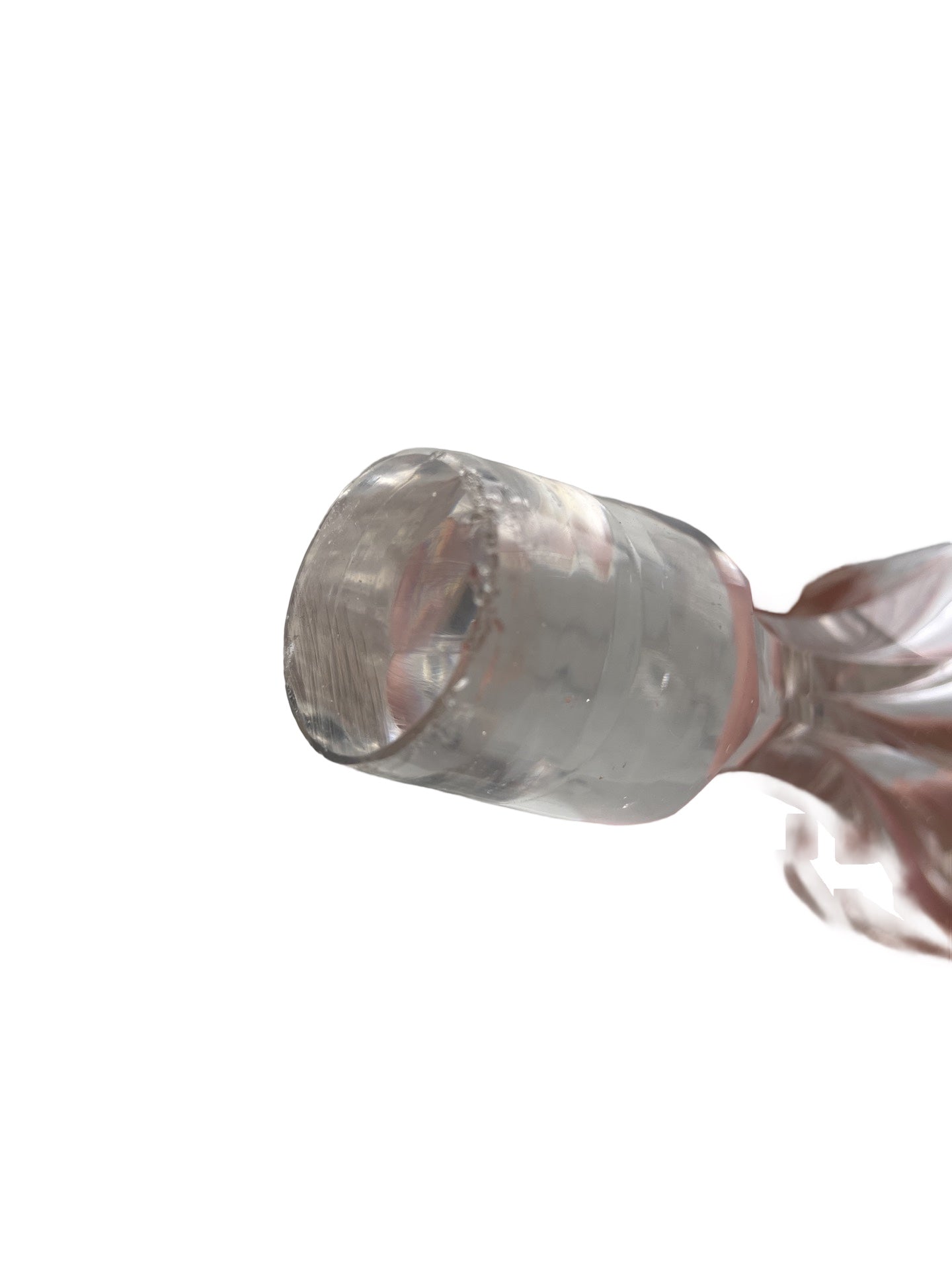 Carafe en cristal – Val Saint Lambert (attribuée) – Non signée