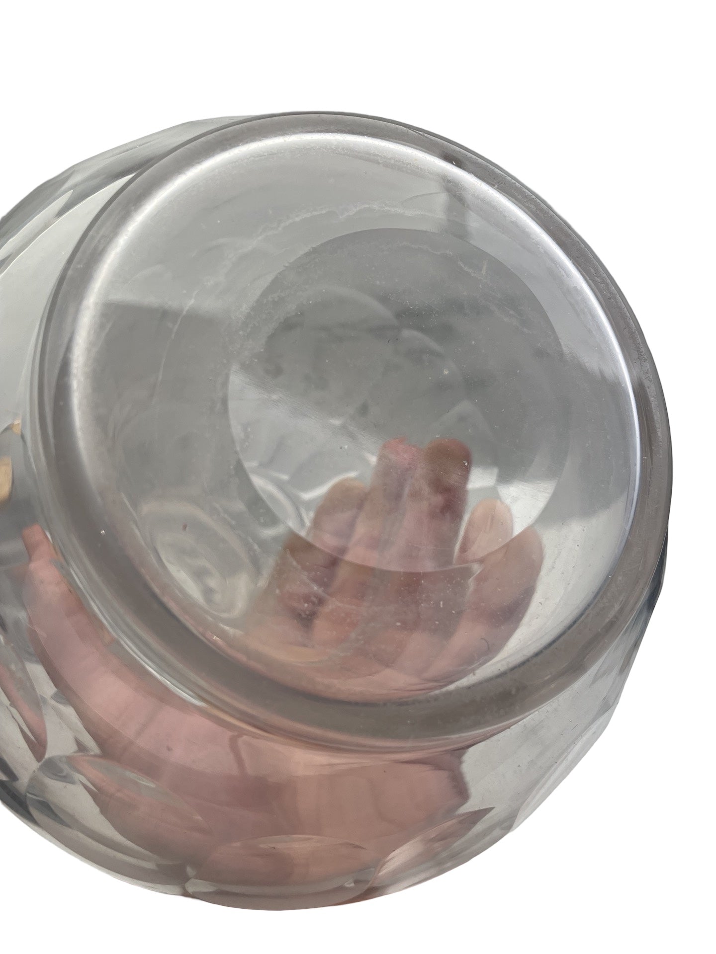 Carafe en cristal – Val Saint Lambert (attribuée) – Non signée