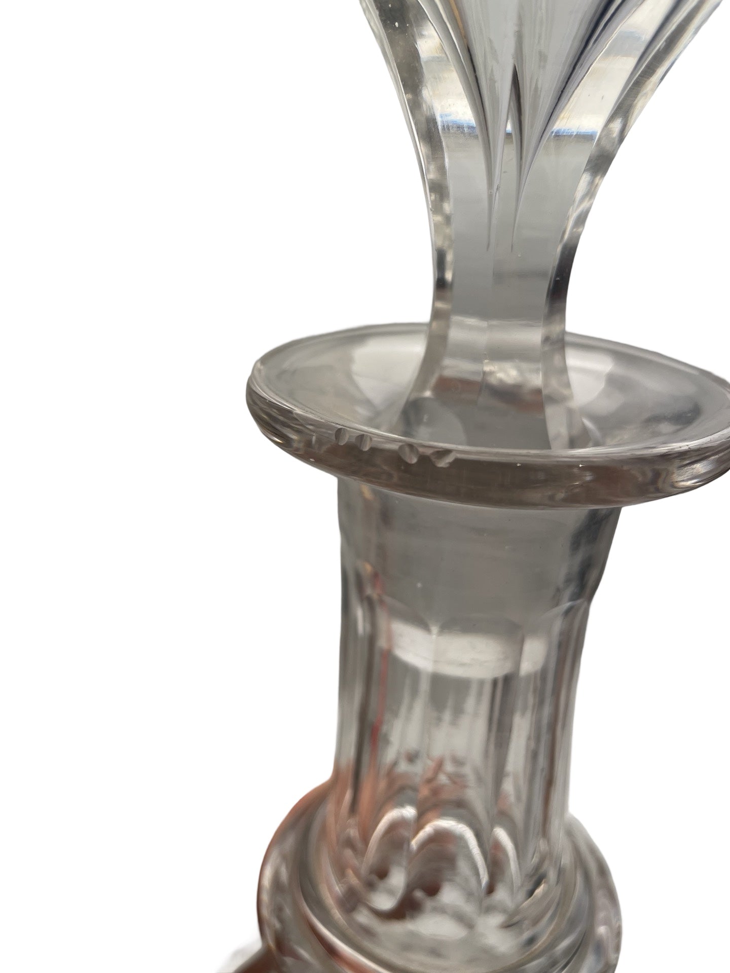 Carafe en cristal – Val Saint Lambert (attribuée) – Non signée