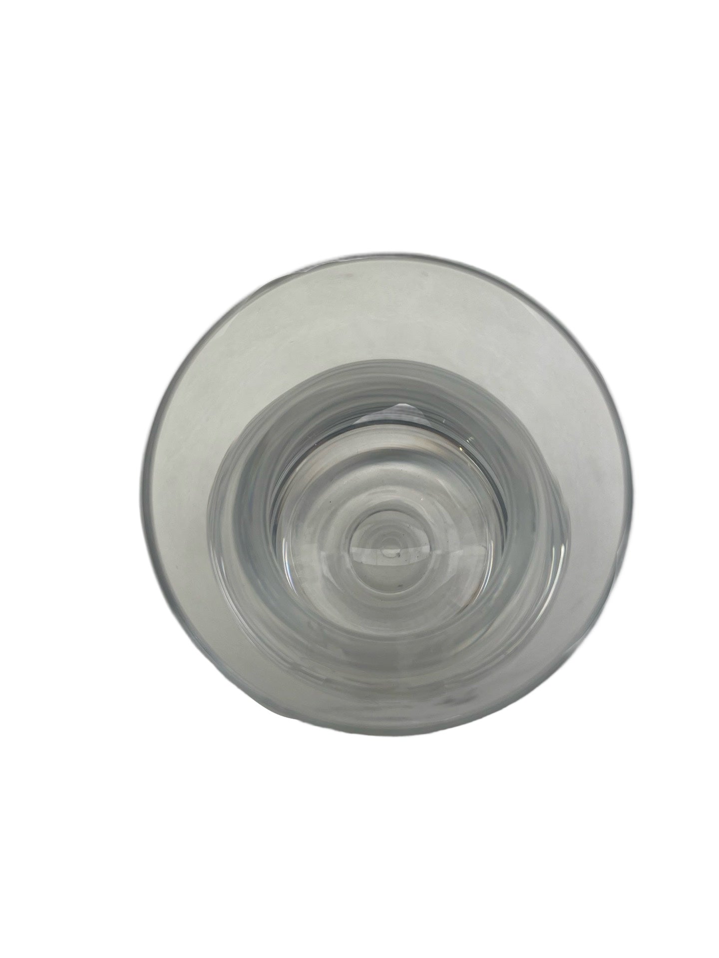 Petit vase en cristal gravé – Val Saint Lambert – Décor de cheval