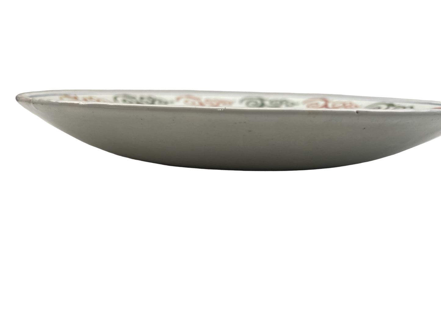 Assiette en faïence – Desvres ou Delft – Décor aux oiseaux