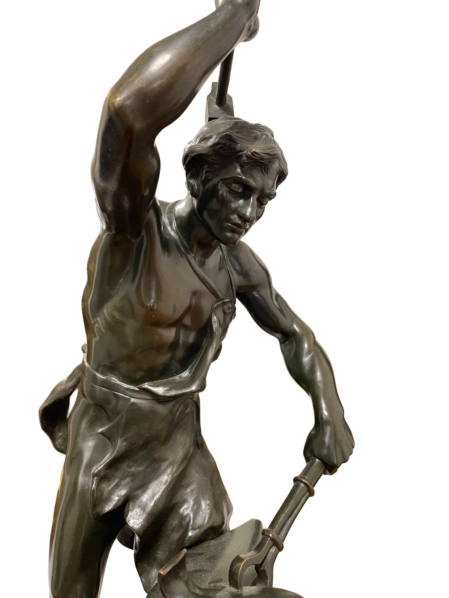 Bronze Le Forgeron – Adrien Etienne Gaudez ( 1845 - 1902 )