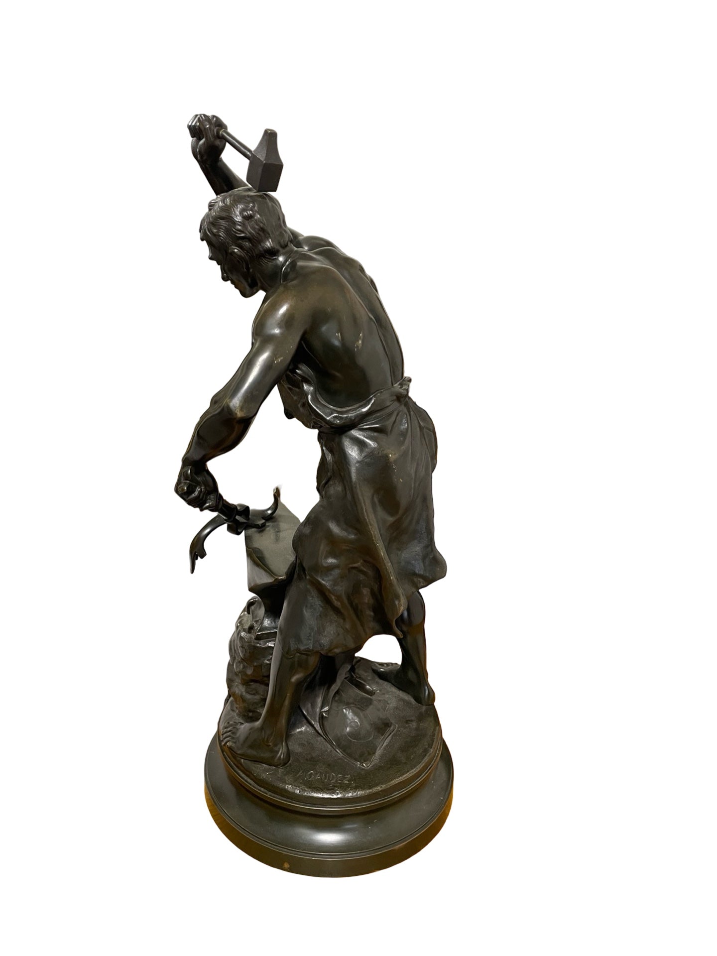 Bronze Le Forgeron – Adrien Etienne Gaudez ( 1845 - 1902 )