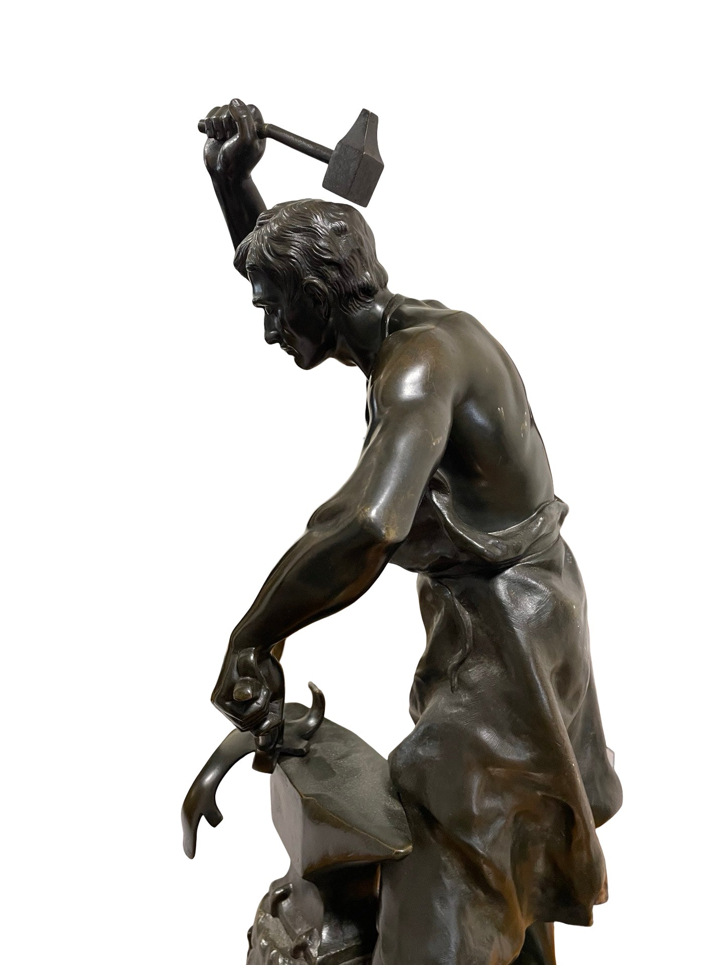 Bronze Le Forgeron – Adrien Etienne Gaudez ( 1845 - 1902 )