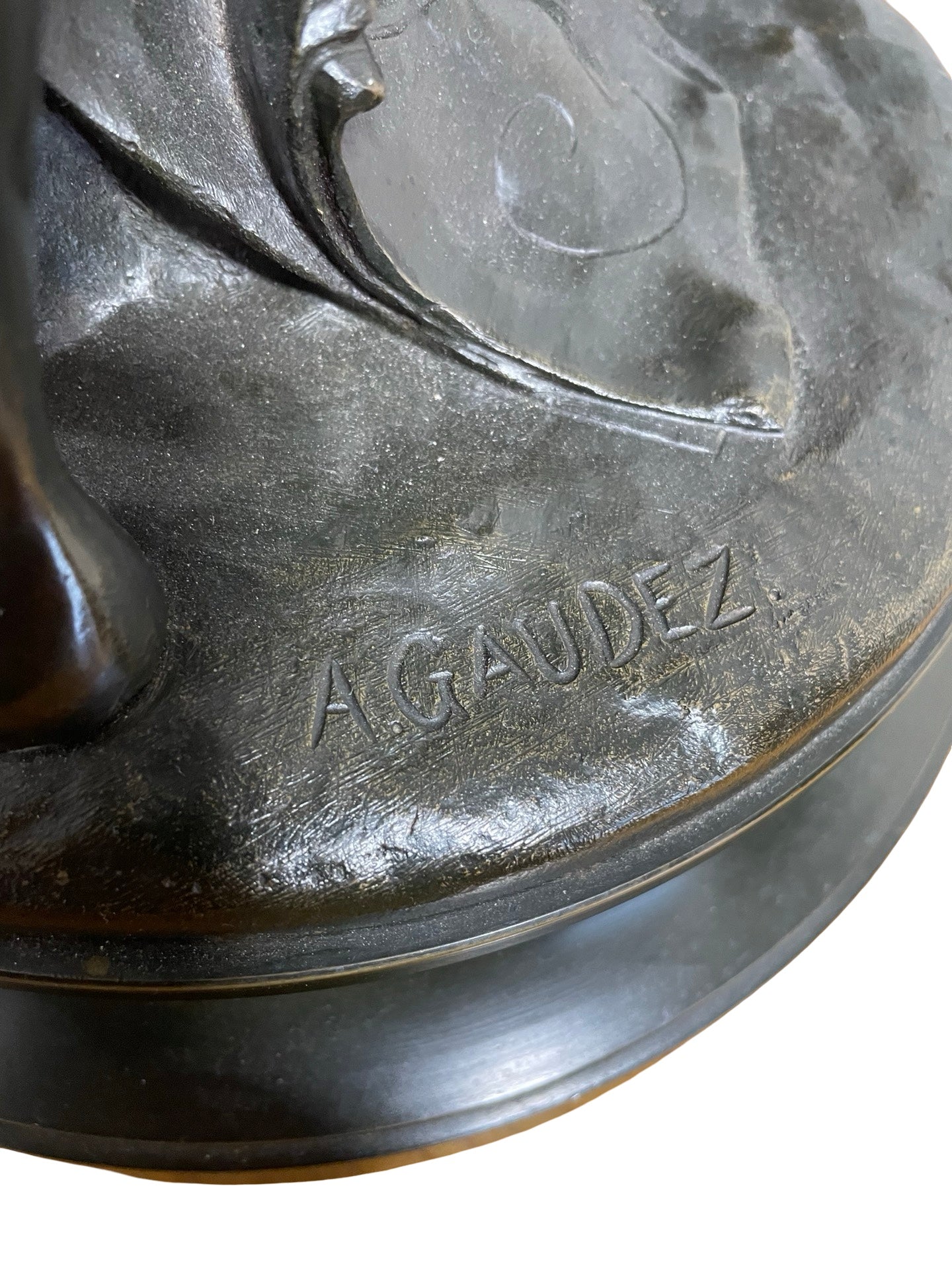 Bronze Le Forgeron – Adrien Etienne Gaudez ( 1845 - 1902 )
