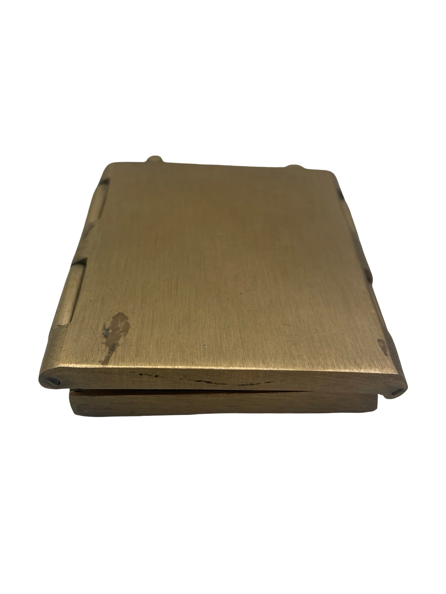 Icône russe triptyque en laiton – Christ Vierge St Jean