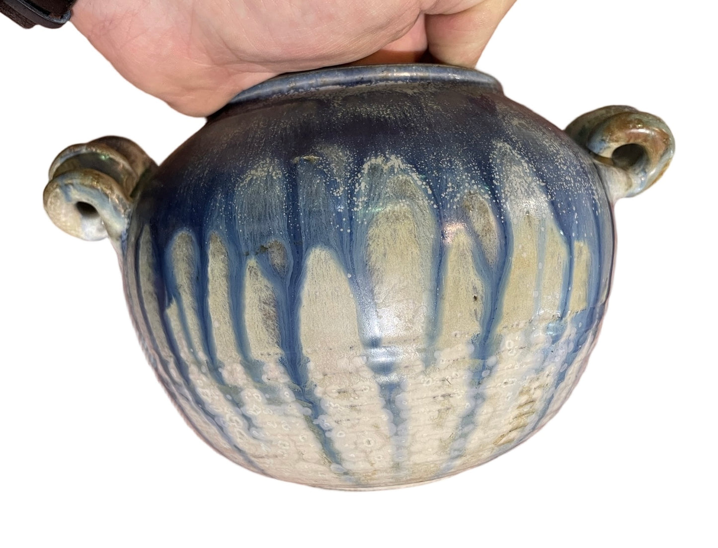 Vase Guérin à Poignées Torsadées – Signé et Numéroté M96