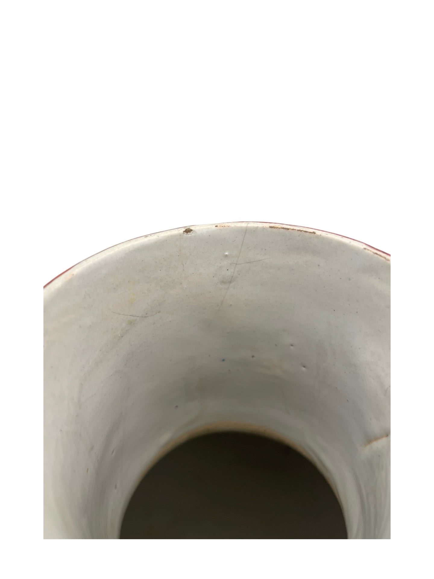 Vase à Quatre Anses – Desvres – Décor de Musicien et Écusson
