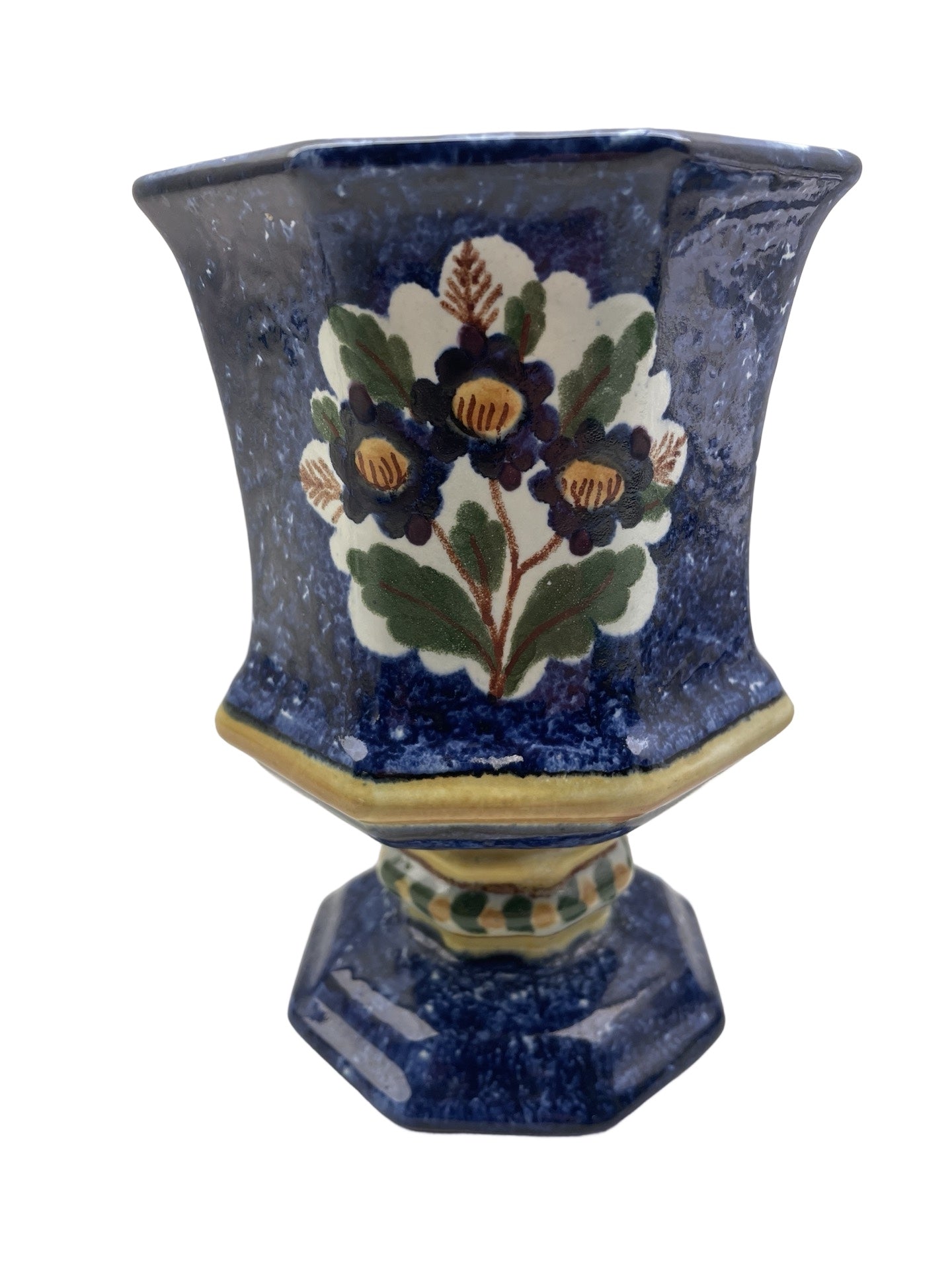 Vase Calice Boch Frères Keramis – Signé et Numéroté, XXe Siècle