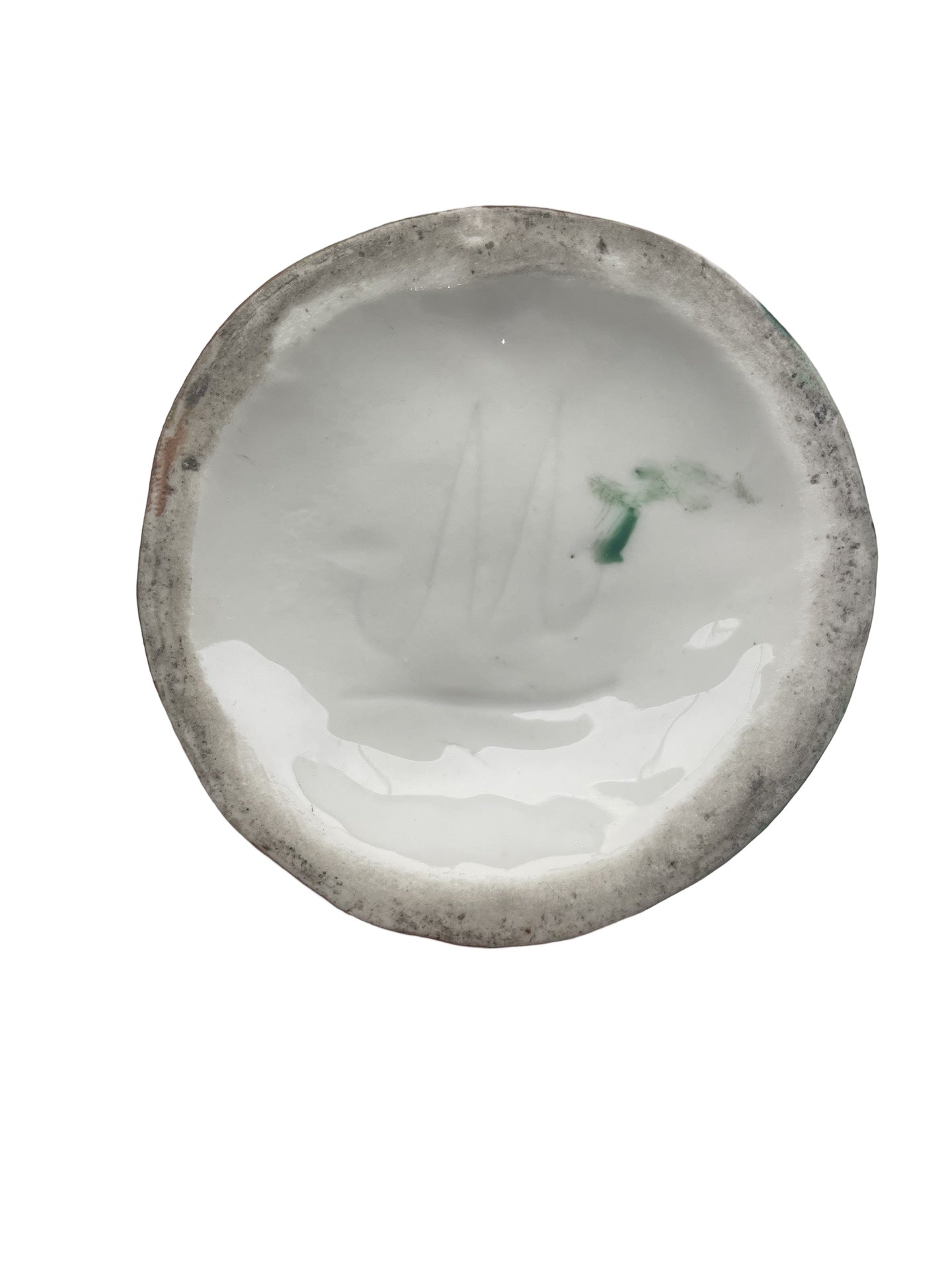 Paire Encriers Plumiers en porcelaine de Vieux Paris – XIXᵉ