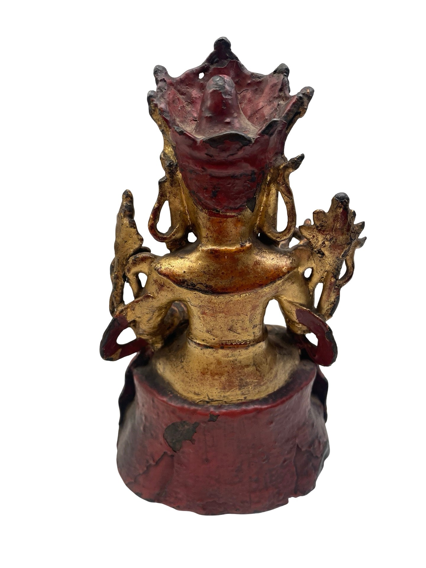 1- Amitayus bronze doré sino-tibétain XVIIe siècle Chine