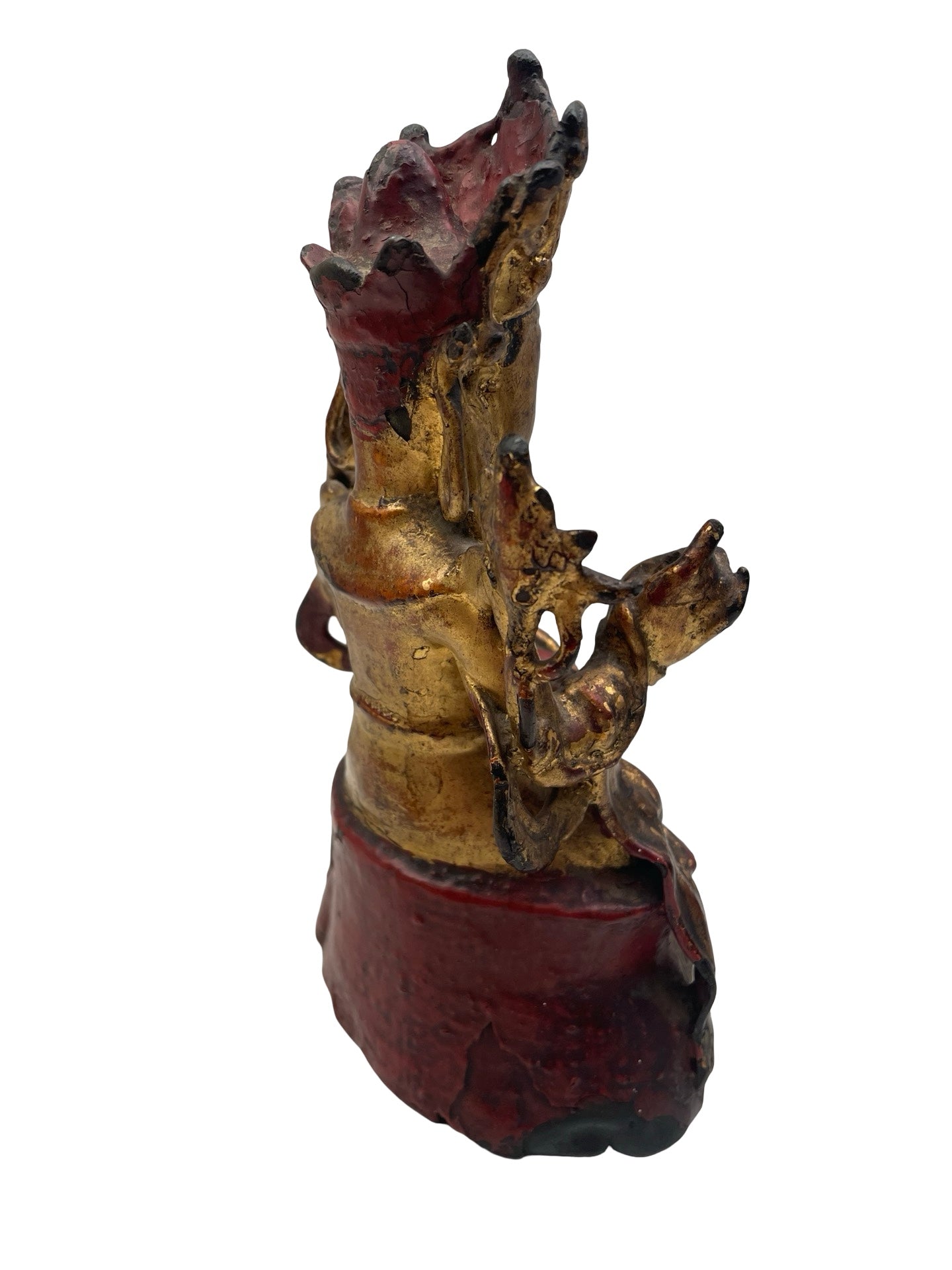 1- Amitayus bronze doré sino-tibétain XVIIe siècle Chine