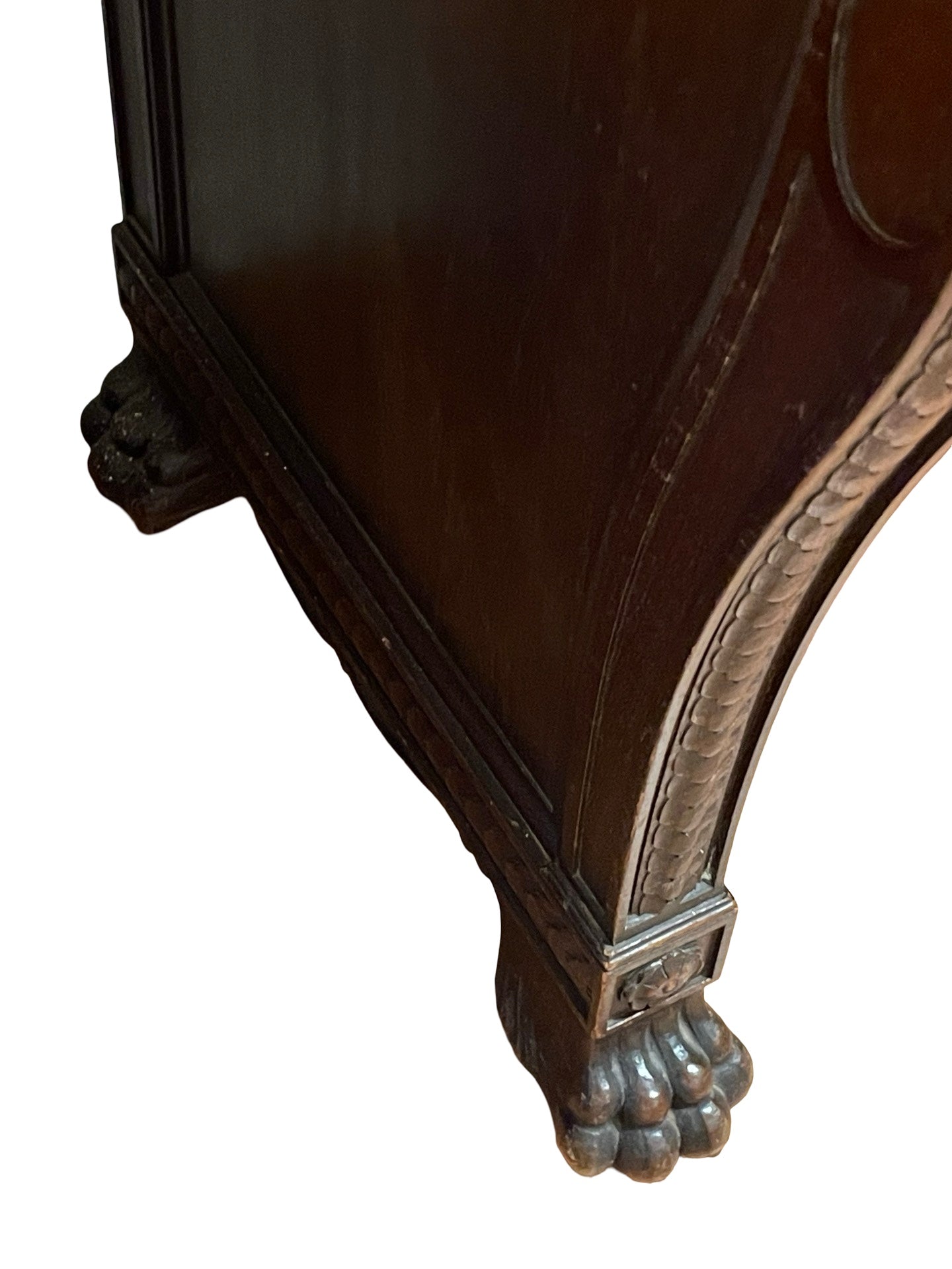 1 - Meuble bar ancien sculpté – Travail russe XIXe