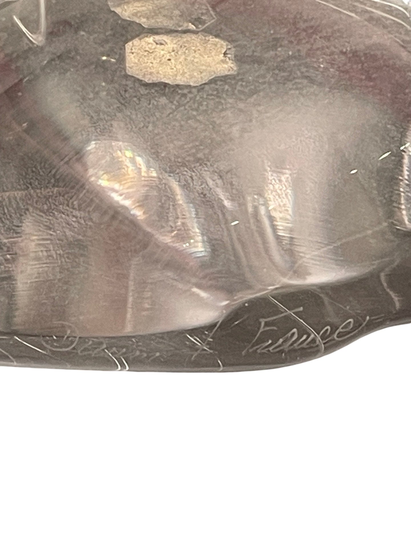 Lampe en cristal Daum – Design moderne – H. 35 cm