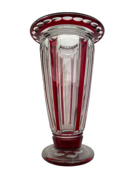 Vase Val Saint Lambert – Modèle Ardennes – Art Déco