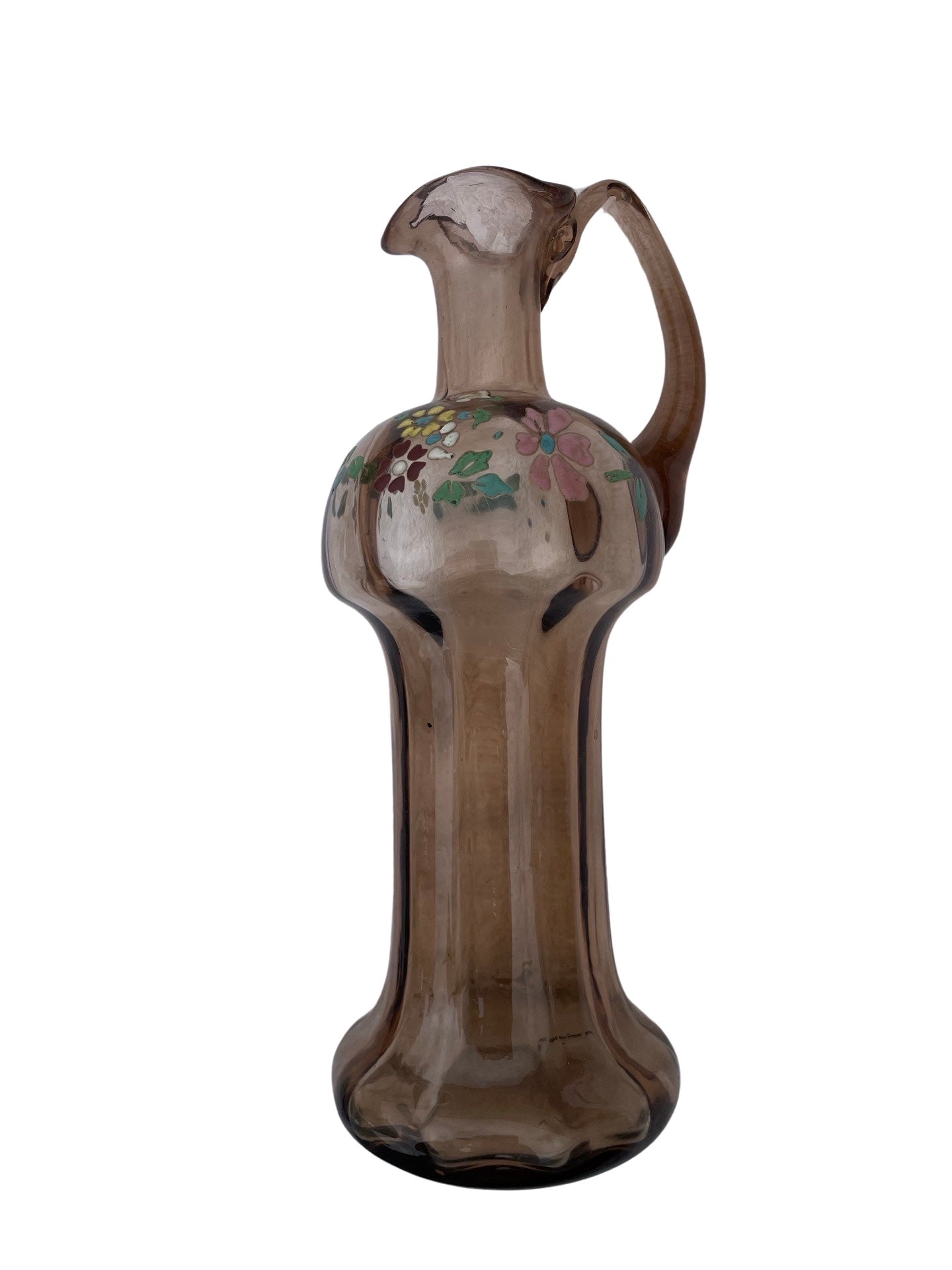 Chênée Style Brown Glassware Decanter