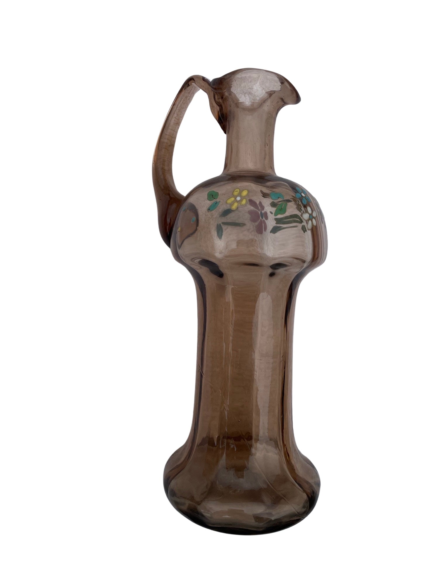 Chênée Style Brown Glassware Decanter