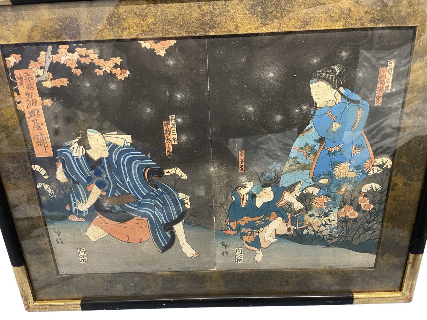 Kunisada Estampe Couleur - 19ème Japon