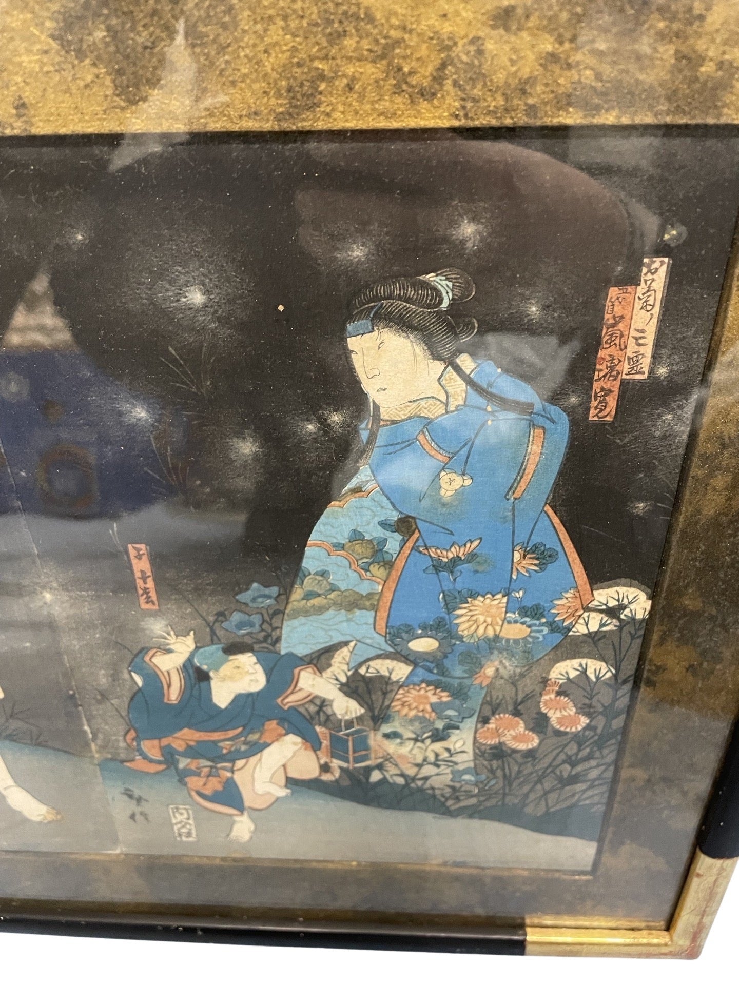 Kunisada Estampe Couleur - 19ème Japon