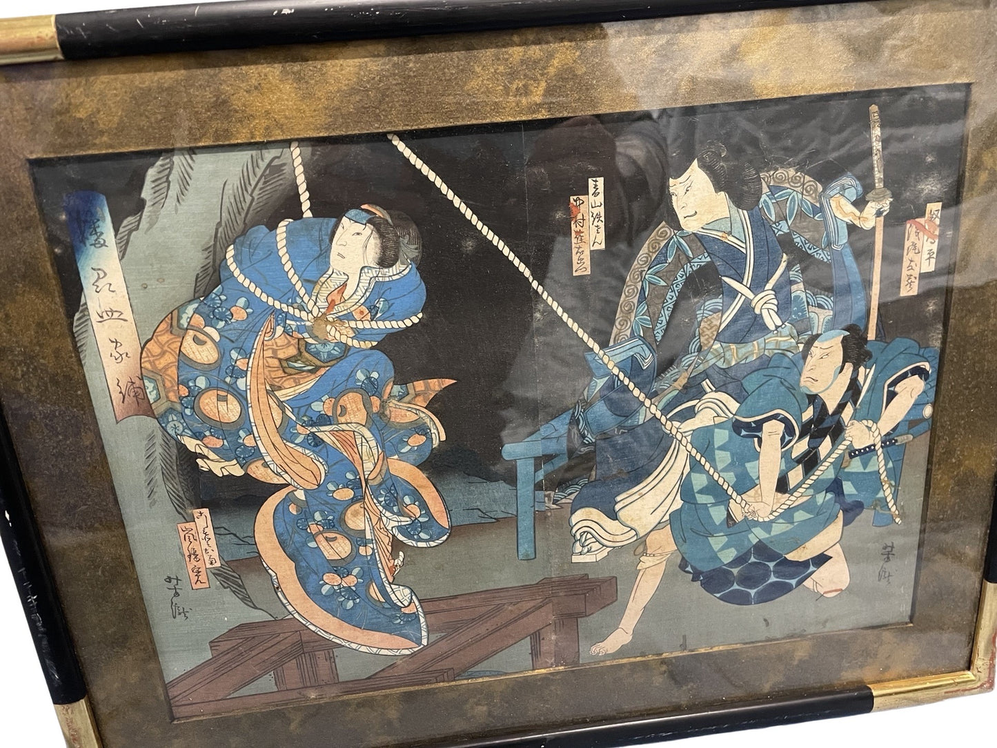 Kunisada Estampe Couleur - 19ème Japon