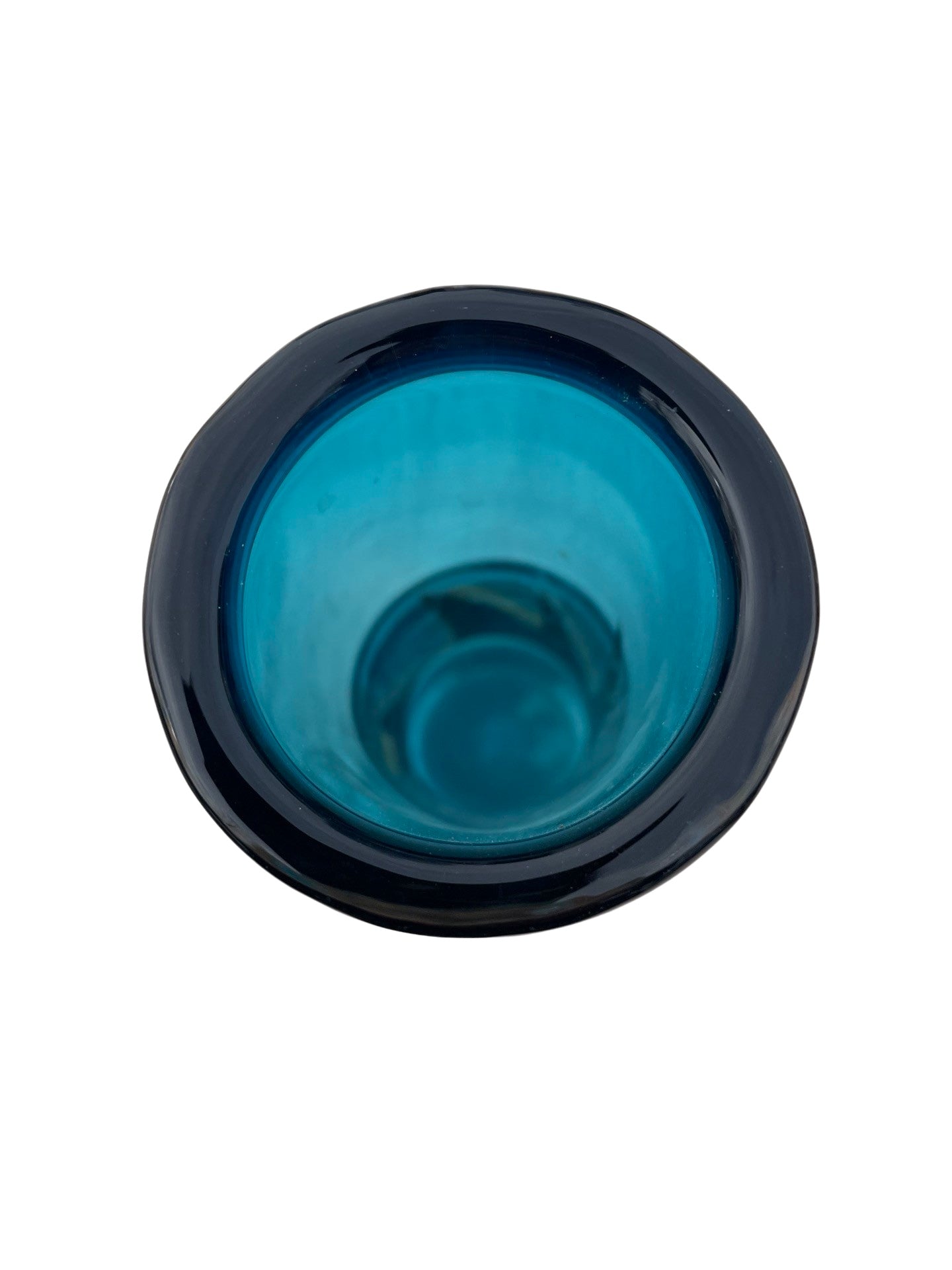 Vase Bleu Turquoise par Schott Zwiesel – Design Allemand