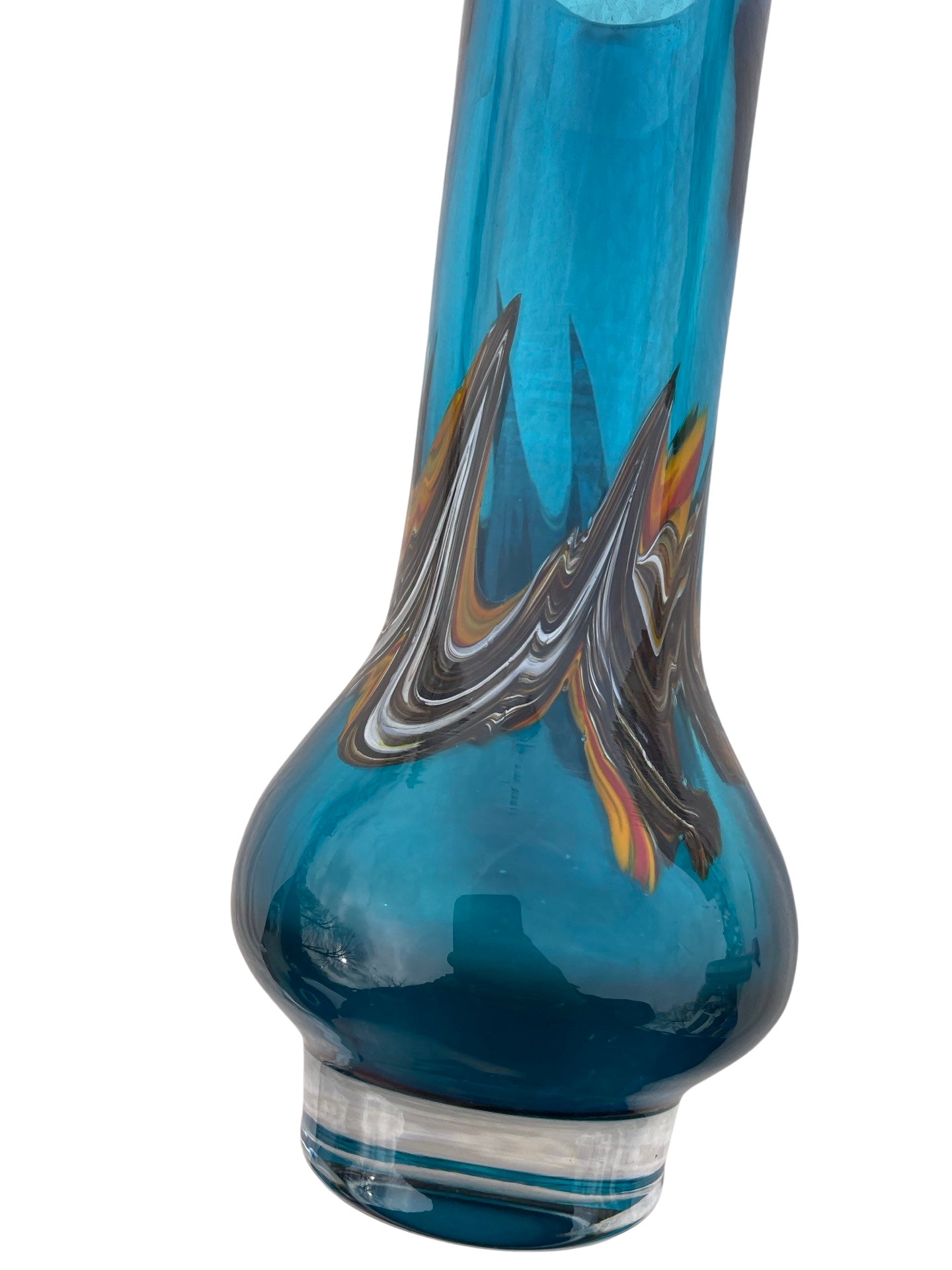 Vase Bleu Turquoise par Schott Zwiesel – Design Allemand