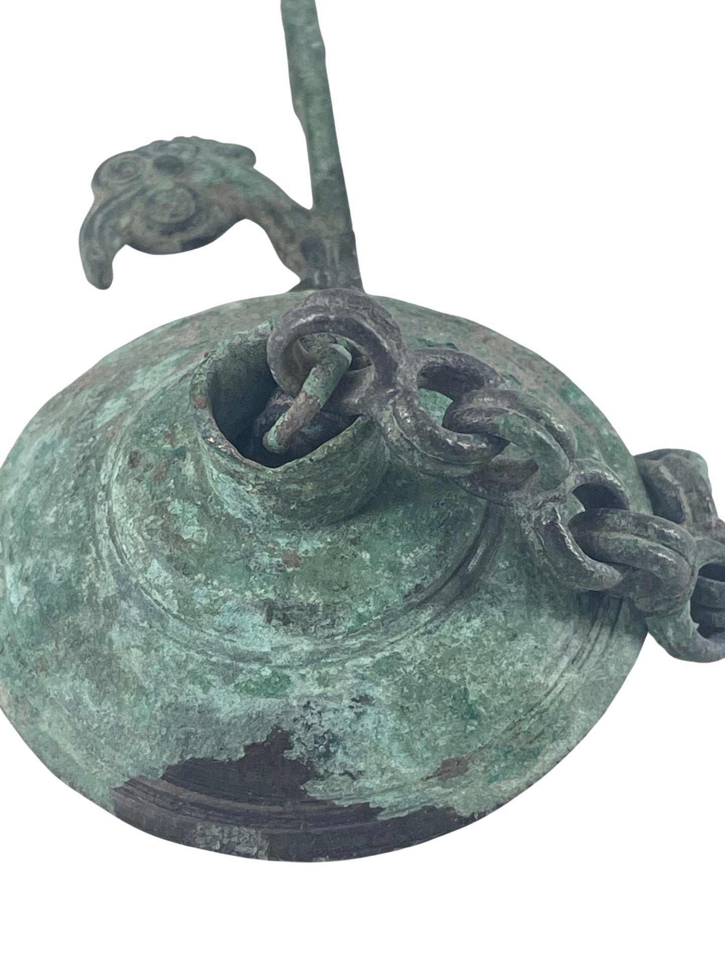 Chaine en Bronze Vert - Art Asiatique Khmer